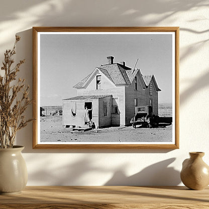 Vintage Farm Home in North Dakota October 1937