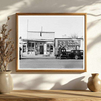 Williston North Dakota Street Scene October 1937