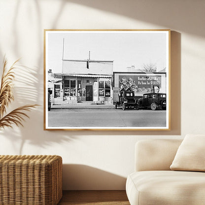 Williston North Dakota Street Scene October 1937