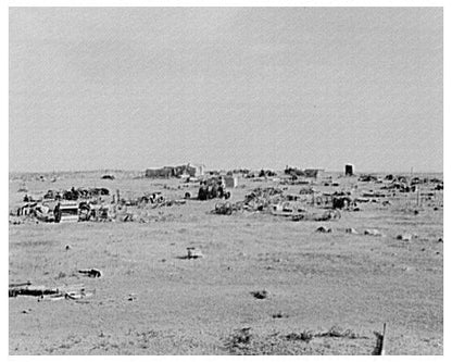 Vintage Agricultural Junkyard in Wildrose North Dakota 1937