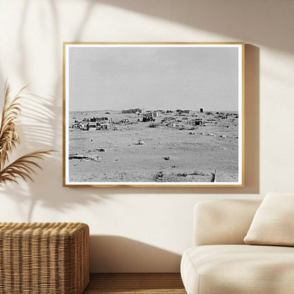 Vintage Agricultural Junkyard in Wildrose North Dakota 1937