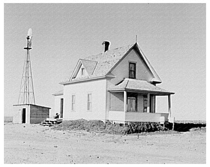 House of Bakke Farm Ambrose North Dakota 1937