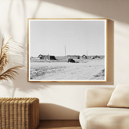 Alkabo North Dakota Farmstead Vintage Photo 1937