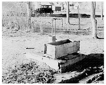 Crosby North Dakota Water Supply November 1937