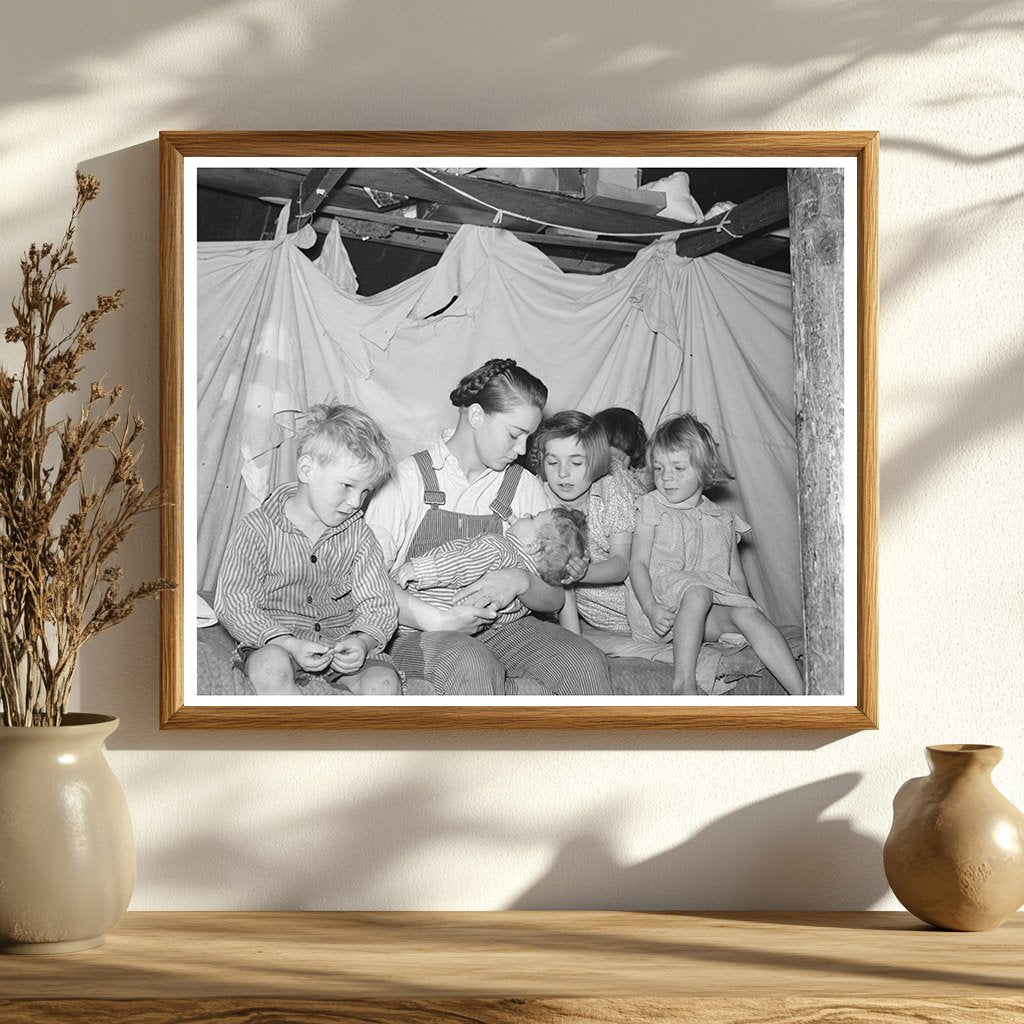 Mennonite Children in Montana 1937 Rural Life Photo