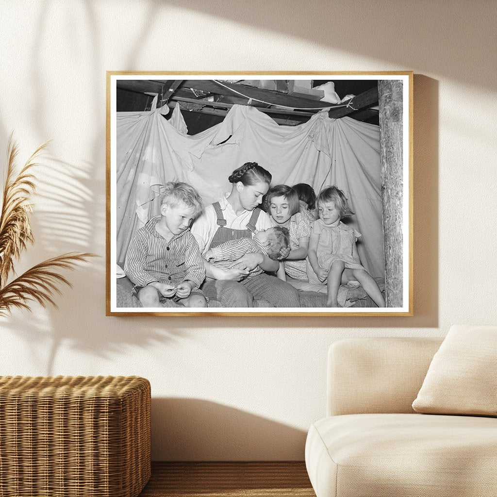 Mennonite Children in Montana 1937 Rural Life Photo