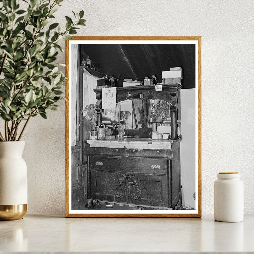 Mennonite Farmhouse Dresser in Montana 1937