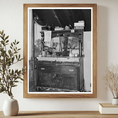 Mennonite Farmhouse Dresser in Montana 1937