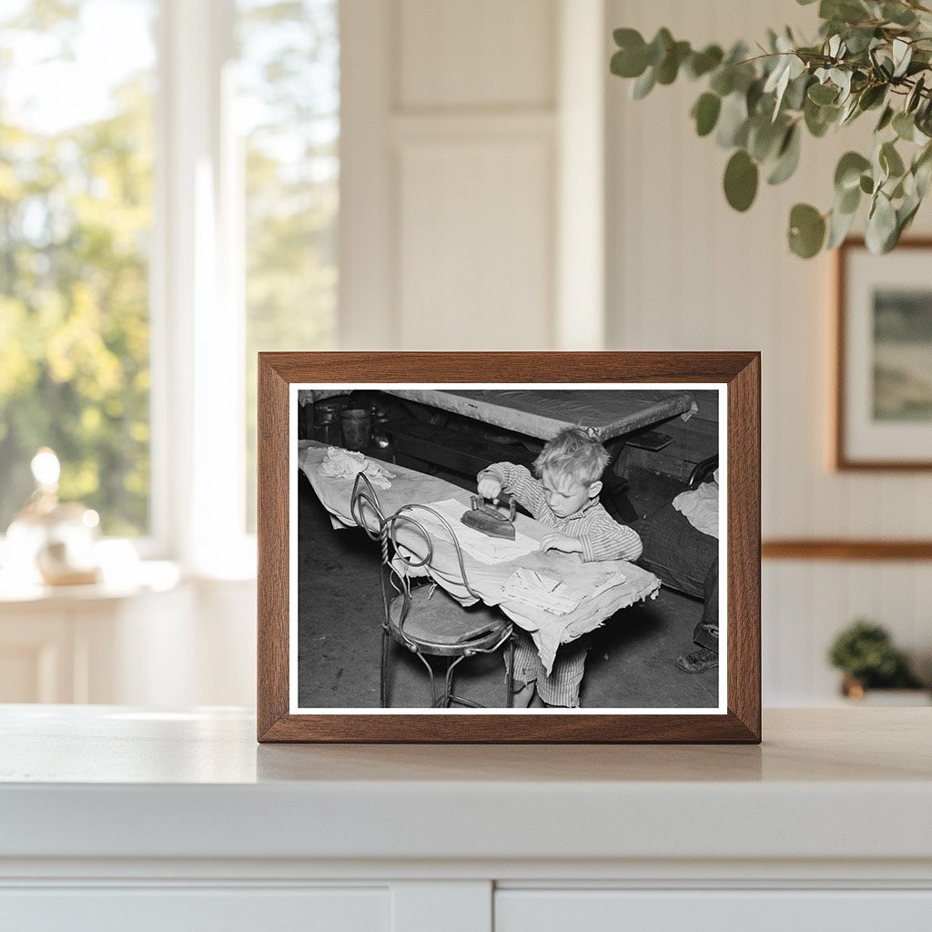 Mennonite Farmers Son Sheridan County Montana 1937