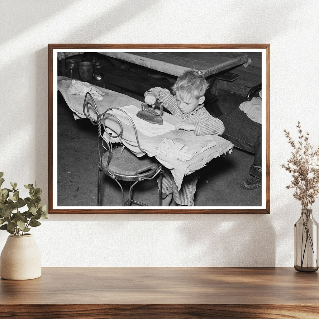 Mennonite Farmers Son Sheridan County Montana 1937