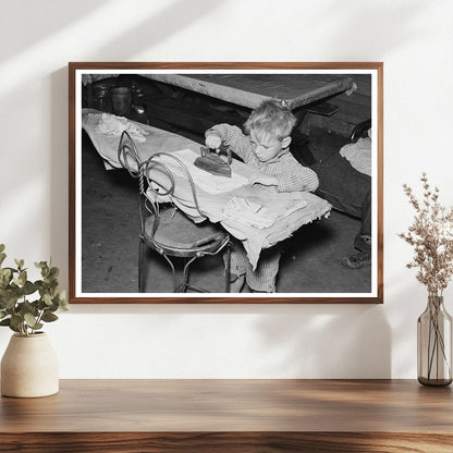 Mennonite Farmers Son Sheridan County Montana 1937