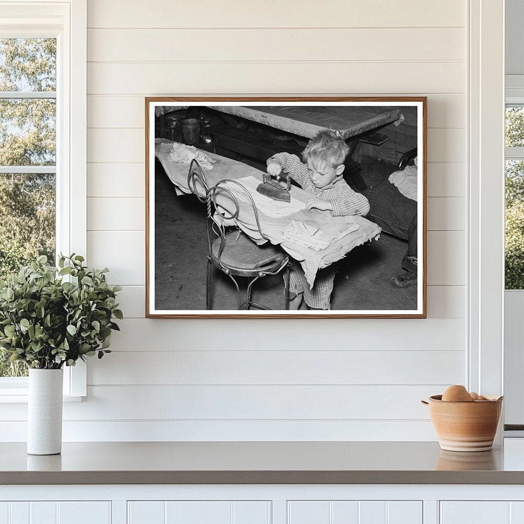 Mennonite Farmers Son Sheridan County Montana 1937