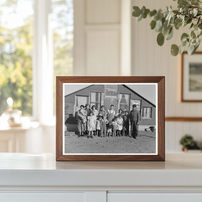 Mennonite Family in Montana November 1937