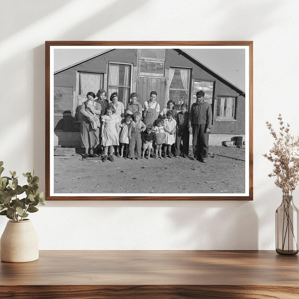 Mennonite Family in Montana November 1937