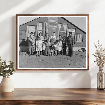 Mennonite Family in Montana November 1937