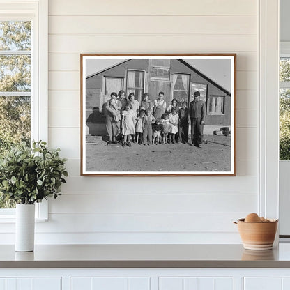 Mennonite Family in Montana November 1937
