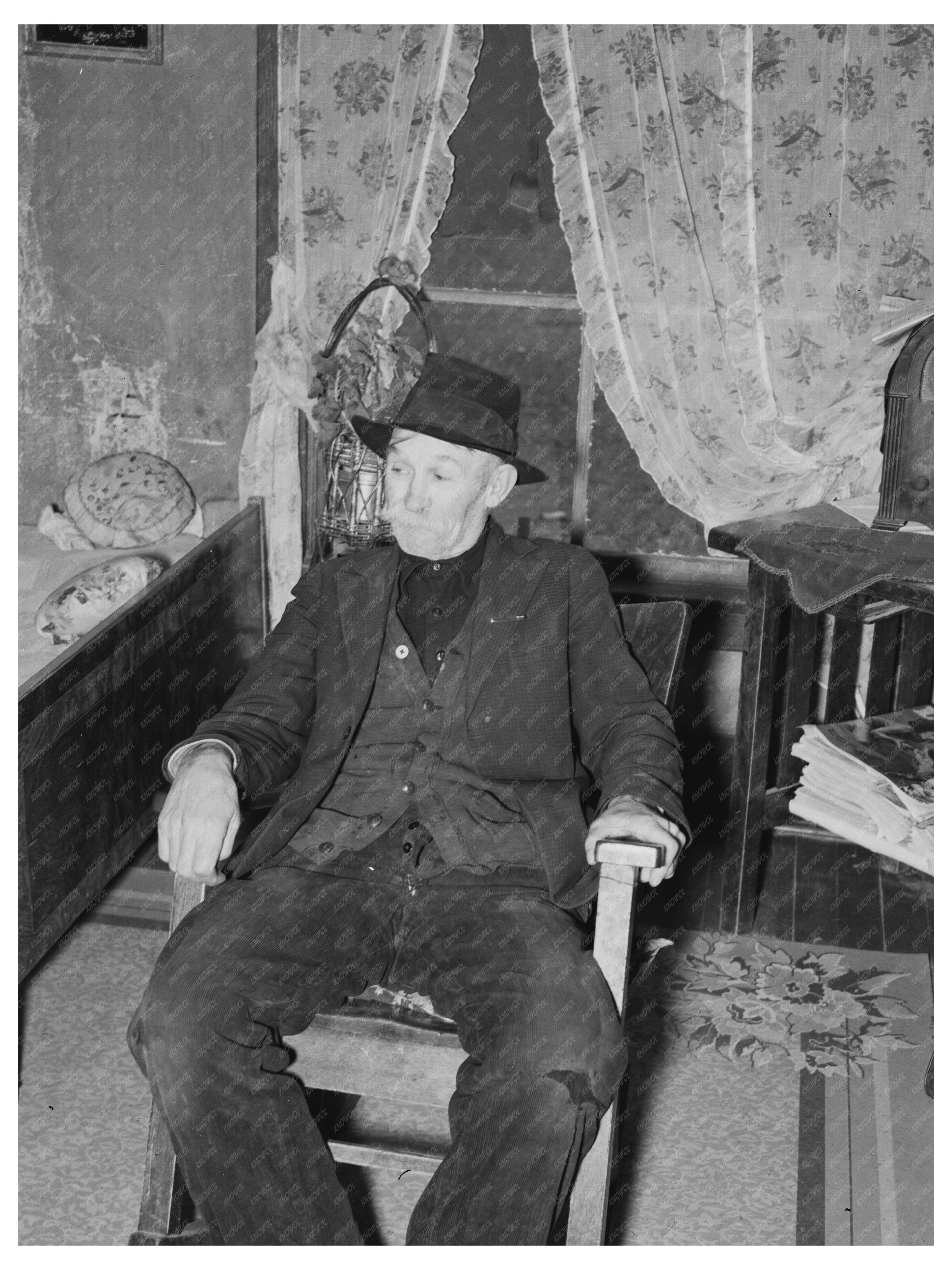 Montana Farming in Drought Areas Vintage Image 1937