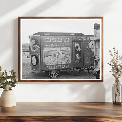 Vintage Circus Wagon by Mr. Whitmarsh Archer Montana 1937