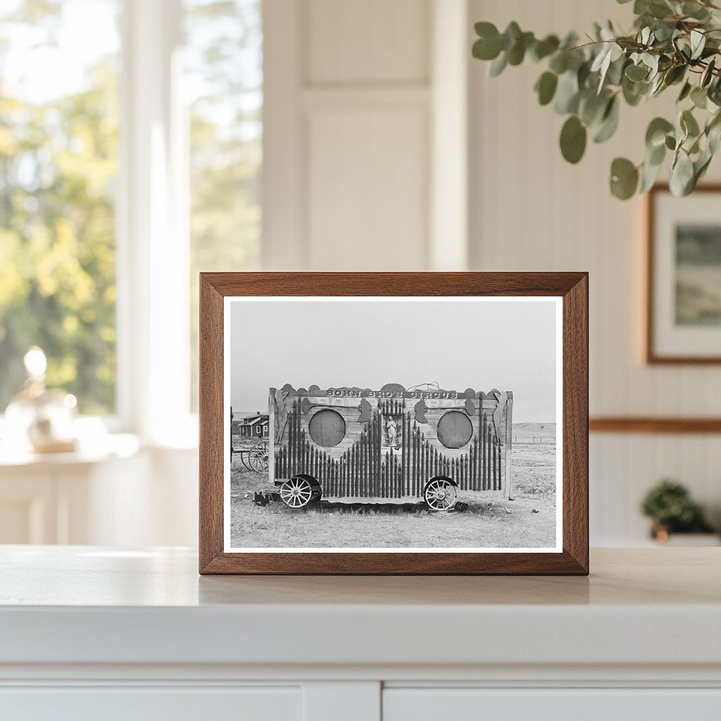 Vintage Circus Wagon by Mr. Whitmarsh Montana 1937