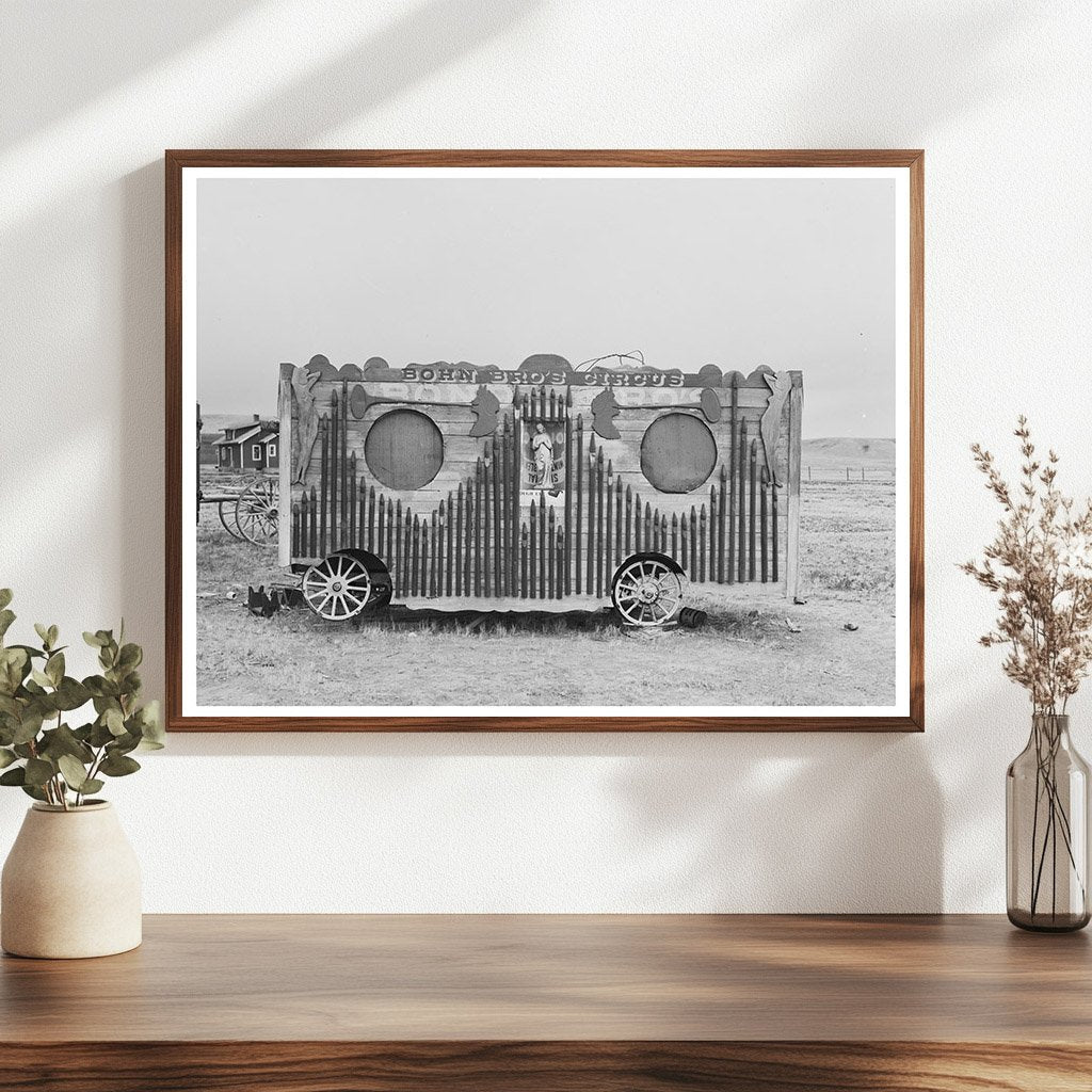 Vintage Circus Wagon by Mr. Whitmarsh Montana 1937