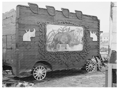 Vintage Circus Wagons by Mr. Whitmarsh November 1937