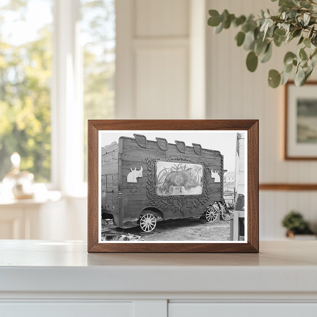 Vintage Circus Wagons by Mr. Whitmarsh November 1937