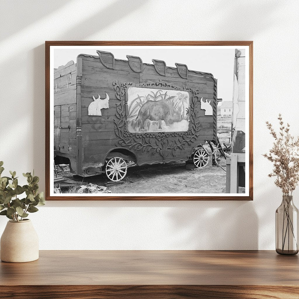 Vintage Circus Wagons by Mr. Whitmarsh November 1937