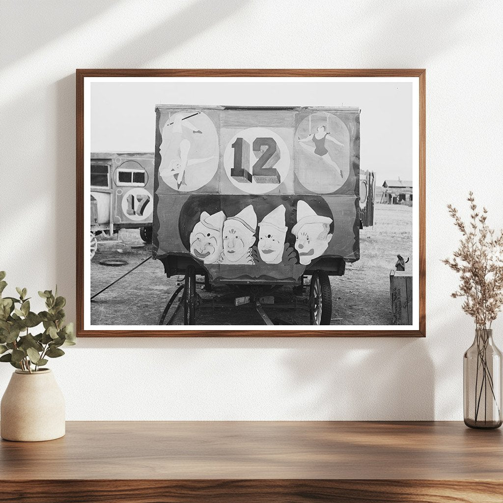 Vintage Circus Wagons by Mr. Whitmarsh Archer Montana 1937