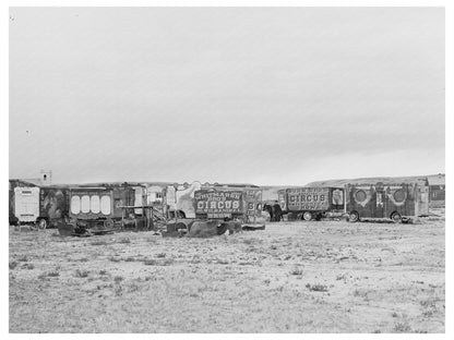 Vintage Circus Wagons by Mr. Whitmarsh 1937
