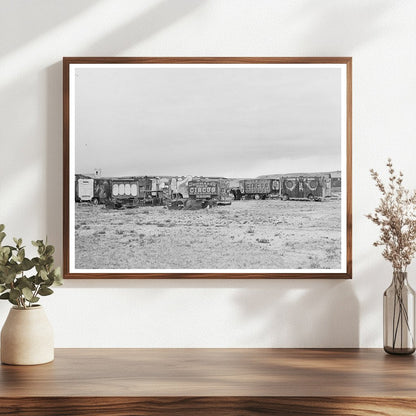 Vintage Circus Wagons by Mr. Whitmarsh 1937