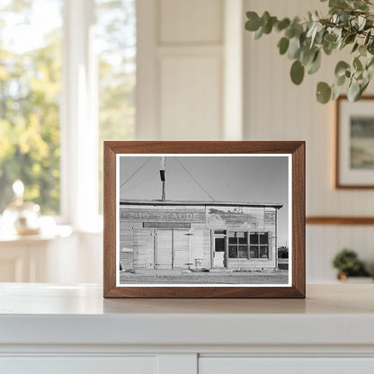 Vintage Building in Plentywood Montana 1937