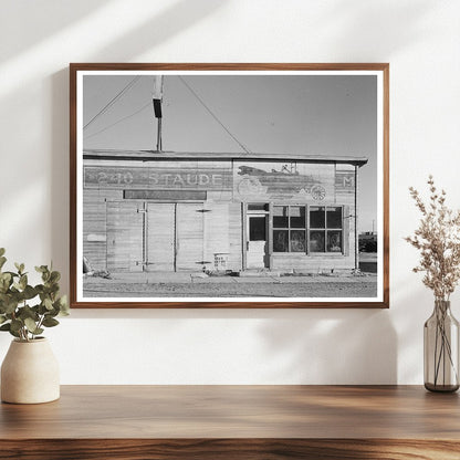 Vintage Building in Plentywood Montana 1937