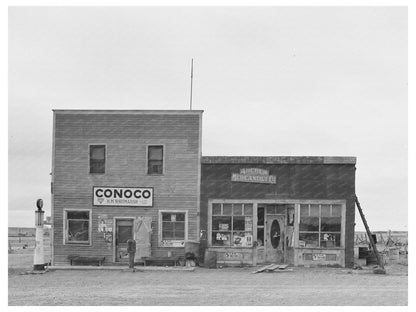 Vintage Store Building in Archer Montana 1937