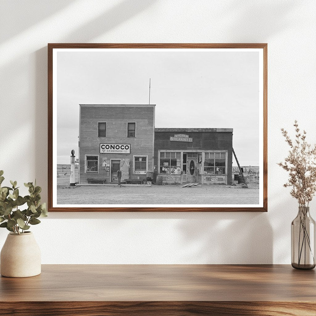 Vintage Store Building in Archer Montana 1937