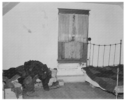 1937 Vintage Farmhouse Bedroom in North Dakota