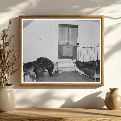 1937 Vintage Farmhouse Bedroom in North Dakota