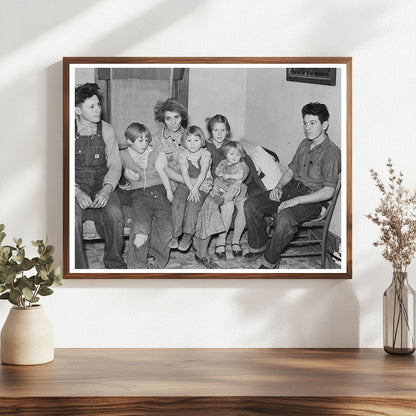 Family Farmers in Divide County North Dakota 1937