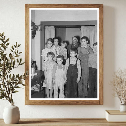 Monger Family in Williams County North Dakota 1937