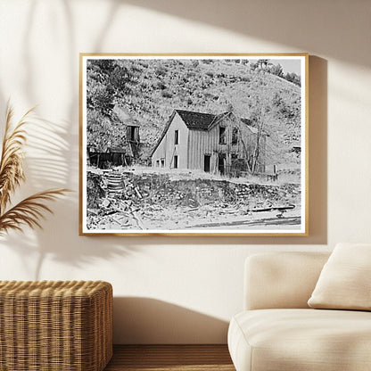 Abandoned House in Cambria Wyoming 1937