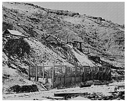 Water Cooler Remains in Cambria Wyoming 1937