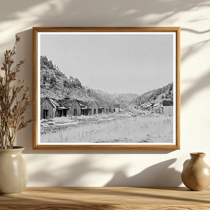 Cottages in Cambria Wyoming November 1937