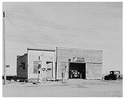 Garage Structure in McKenzie County North Dakota 1937