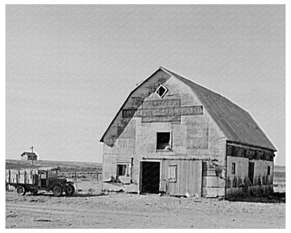 Old Livery Stable Arnegard North Dakota 1937