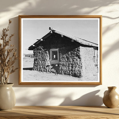 Vintage Sod House McKenzie County North Dakota 1937