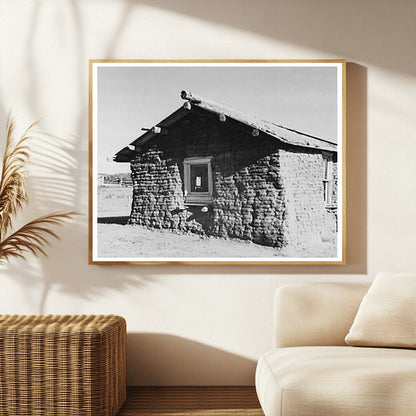 Vintage Sod House McKenzie County North Dakota 1937