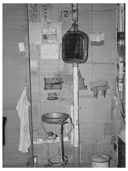 Washing Facilities in South Dakota Farmhouse 1937