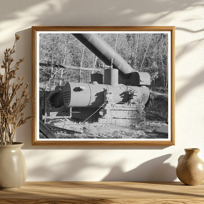 Old Boiler at Hardin Mine Deadwood South Dakota 1937