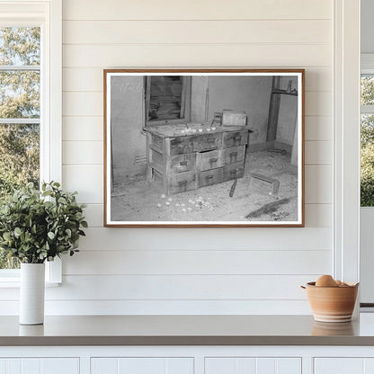 Vintage 1937 Chemical Cabinet in Two Bit Creek Mining Office