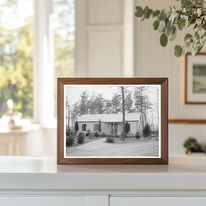 Pre-Fabricated House in Greenbelt Maryland February 1938