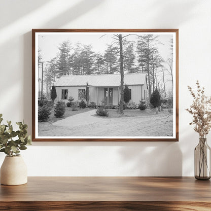 Pre-Fabricated House in Greenbelt Maryland February 1938